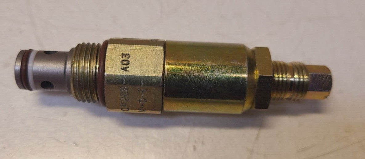 Sauer Danfoss Pressure Relief Cartridge Valve CP208-A03 | 111005 | V-0-E