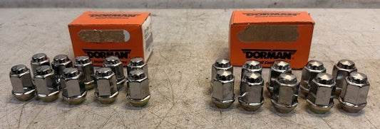 2 Quantity Box Of 10 Dorman Wheel Nut 611--071 | 1/2"-20 X 13/16" Hex Nuts