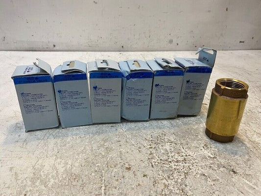 6 Quantity of BII 1" Check Valves 17YBCV100 (6 Quantity)