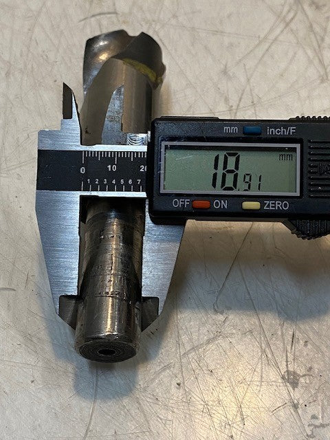 HS 1-1/4" Drill Bit 5-1/4" Long 19mm End 32mm OD