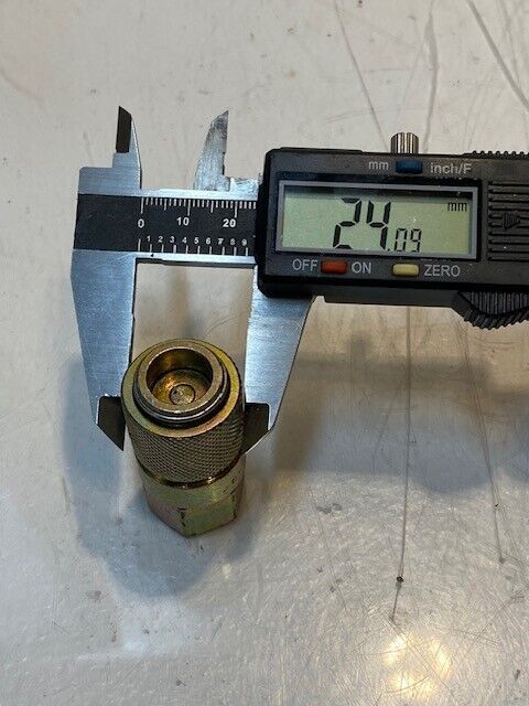 Faster DF04 F-8F OTC SPX Coupling CAS1804-1 50mm L 21mm Hex 24mm OD 11mm ID