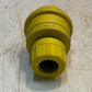 Eaton L16-20P Yellow Flanged Locking Plug Outlet Receptacle 20A 480V.30 GRND