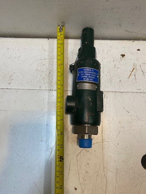 Farris Pressure Relief Valve 27CA23-M20, 27305, WCB 24800, 11" Long 26mm Thread