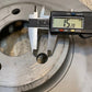 Brake Rotor 5x4.5 Lug Pattern 3331 | 61731 | 021A 68mm Bore 2" H 12-1/2" Dia.