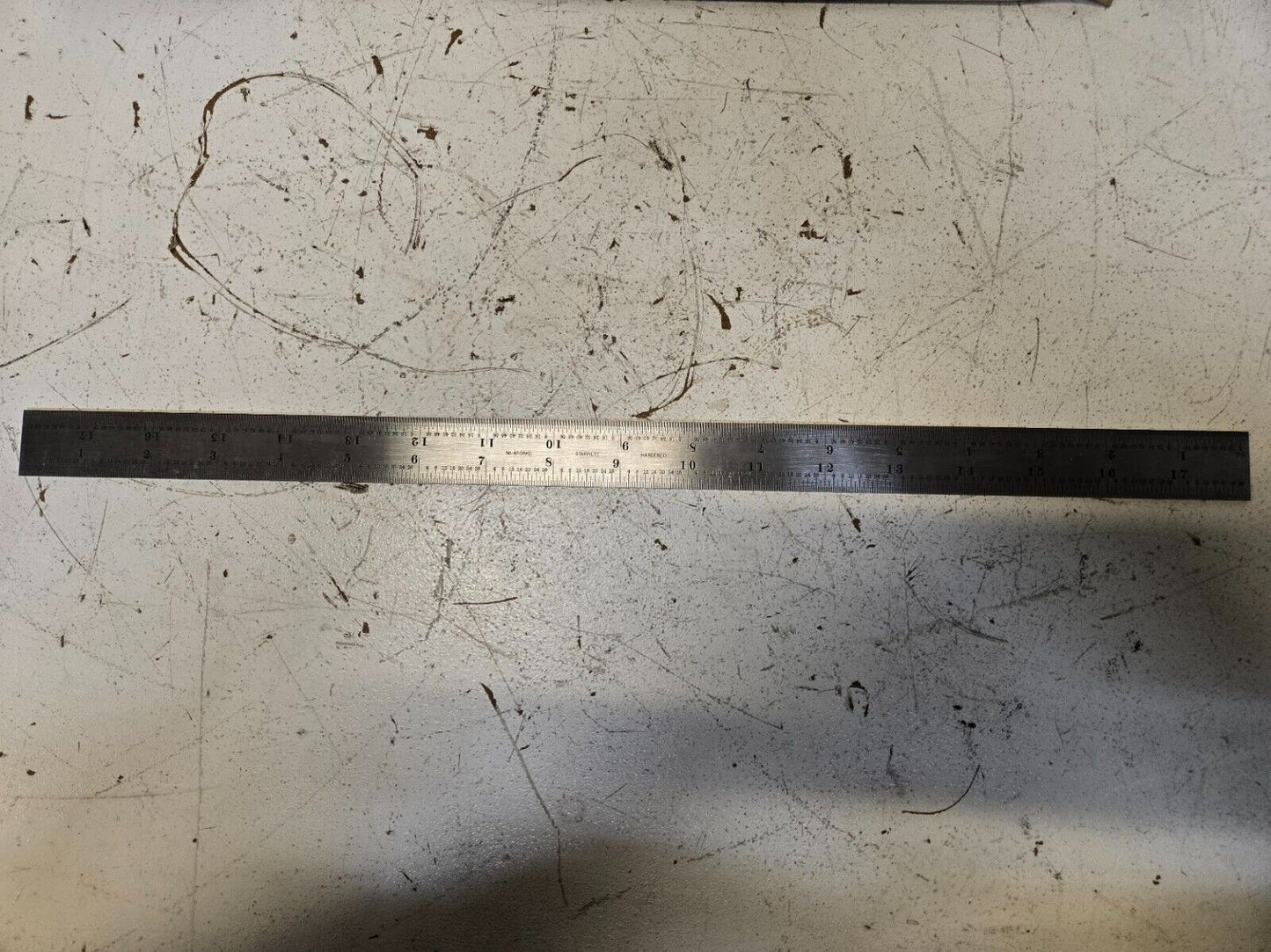 Starrett B18-4R 18" Blade Ruler