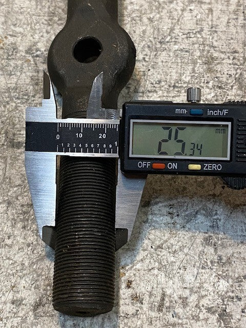 OER 20711 Tie Rod End 11-1/2" Long 25mm Thread 13mm Hole