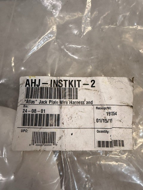 Atlas Hydraulic Jack Plate Wiring Harness Installation Kit AHJ-INSTKIT-2