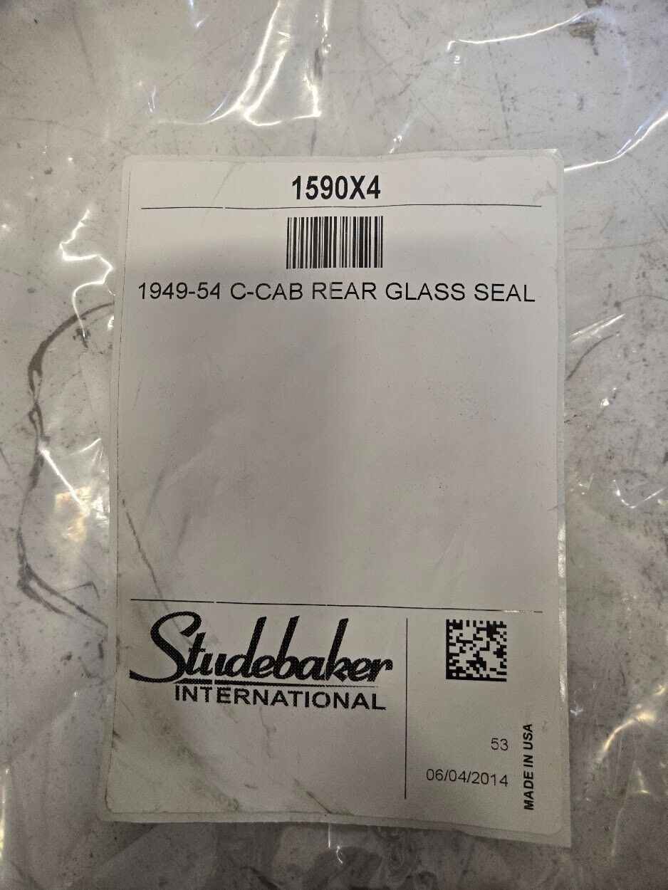 Studebaker International 1949-54 C-Cab Rear Glass Seal 1590X4