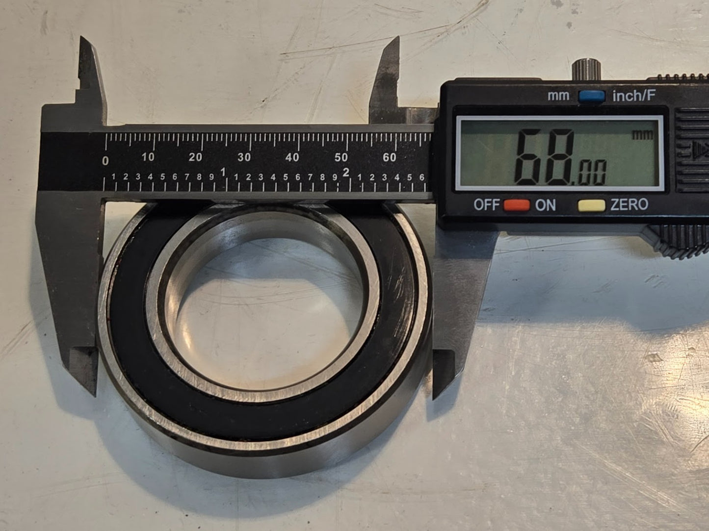 3 Quantity of SC Ball Bearings 6008 RS | 68 mm OD 40 mm Bore 15 mm Thick (3 Qty)