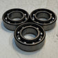 3 Quantity of Fafnir P205K Single Row Ball Bearings 52x25x15mm (3 Quantity)