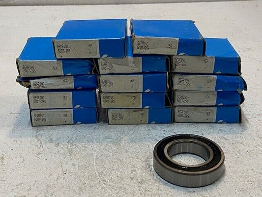 14 Quantity of 6007-2RS Bearings 62mm OD 35mm Bore 14mm Thick (14 Quantity)