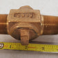 Ford Meter Box Valve 3/4" AWWA x Flare Brass