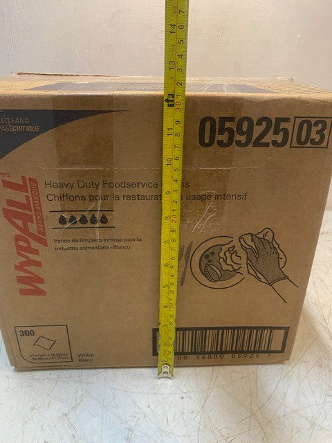 WypAll CriticalClean Heavy Duty Foodservice Wipes 300 Towels 05925