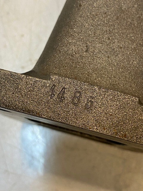 Turbine Exhaust Housing 1485 | 126mm Bore OD 98mm ID 10-3/4" L 9" H 5-3/4" W