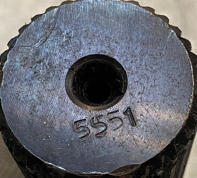 Axle Shaft 35-Spline 12-1/2" Long 4" Wide 38mm Thread 35mm Bore 5551