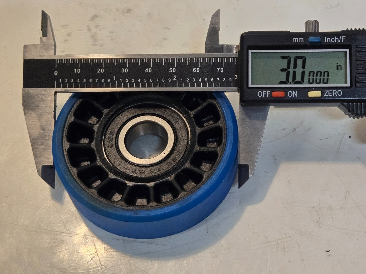 5 Quantity of Escalator Rollers | 3 in Diameter 22 mm Wide 17 mm Bore (5 Qty)