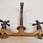 Antique Wall Brass Faucet 360° Swivel Spout Bathroom