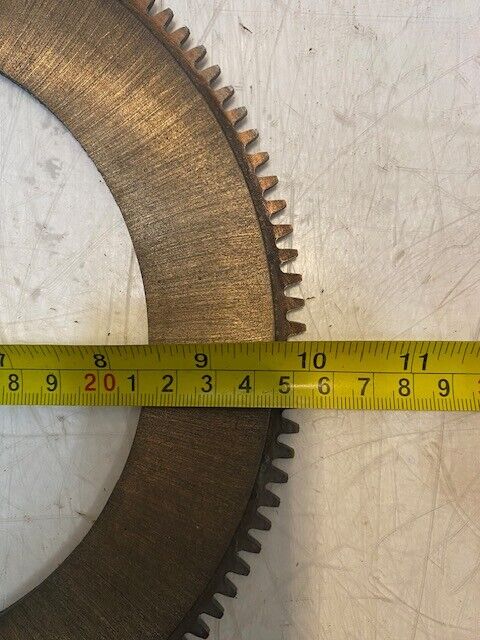 Crawler Loader Winch Clutch Friction Disc Plate 119-Teeth 10" OD