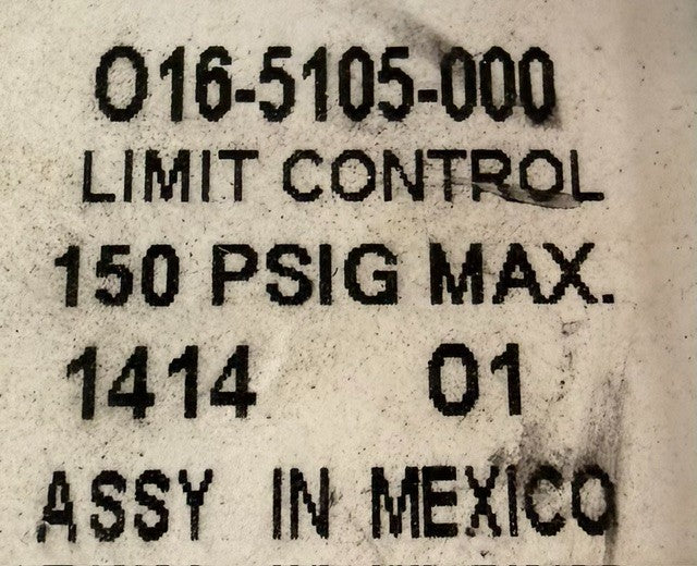Ranco Pressure Control Switch O16-5105-000 HVAC Refrigeration System Unit