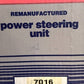 Atsco Carquest Remanufactued Power Steering Pump 7016 Automotive Unit Assembly