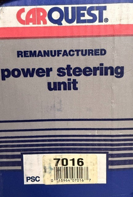 Atsco Carquest Remanufactued Power Steering Pump 7016 Automotive Unit Assembly