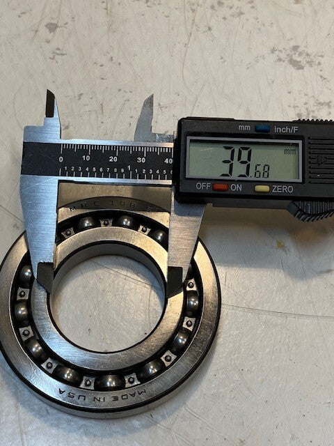 3 Quantity of MRC 108S Single Row Ball Bearings 80x40x11mm (3 Quantity)