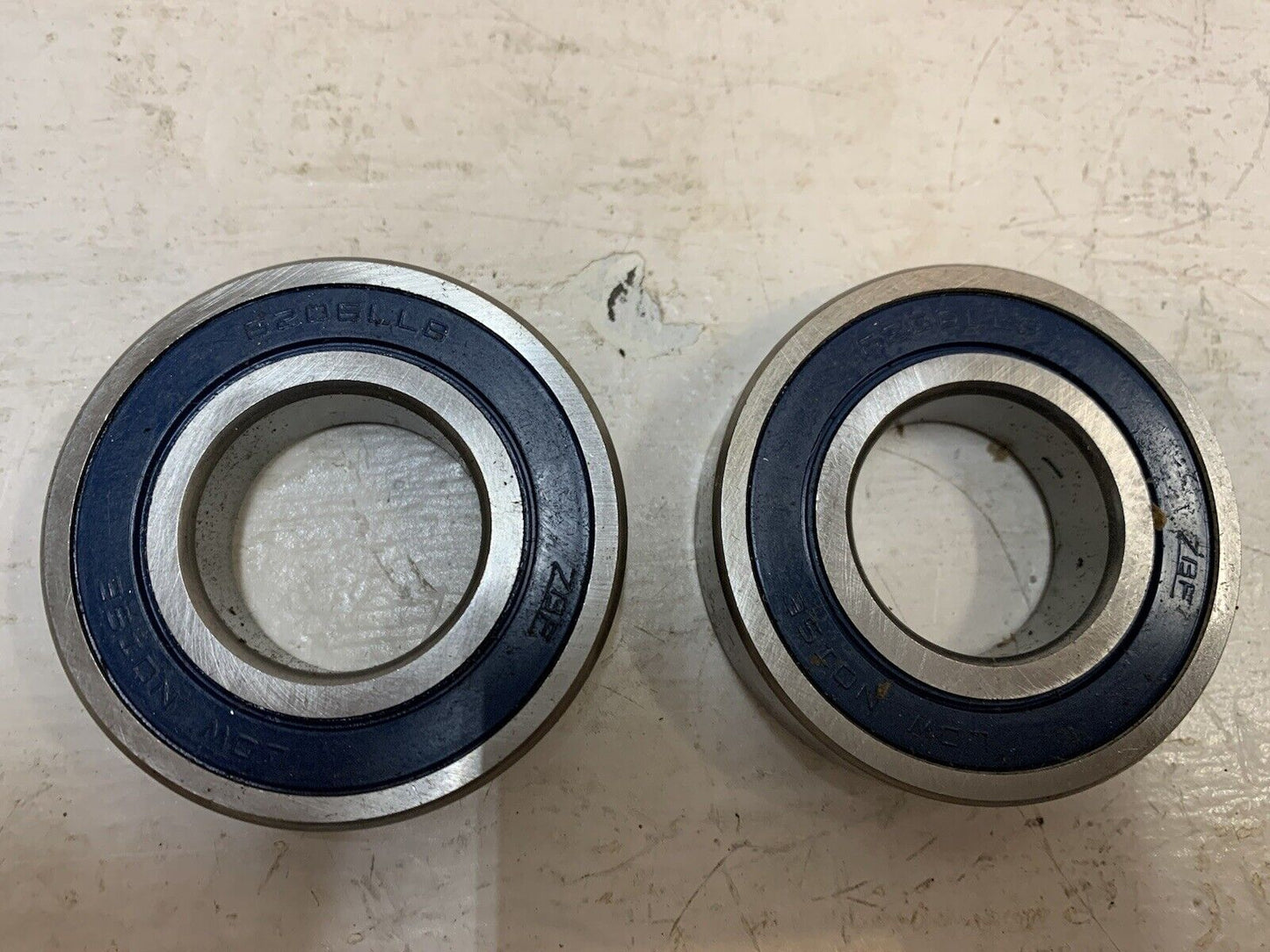 2 NTN 6206LLB Deep Groove Ball Bearings 30x62x16mm (2 Pack)