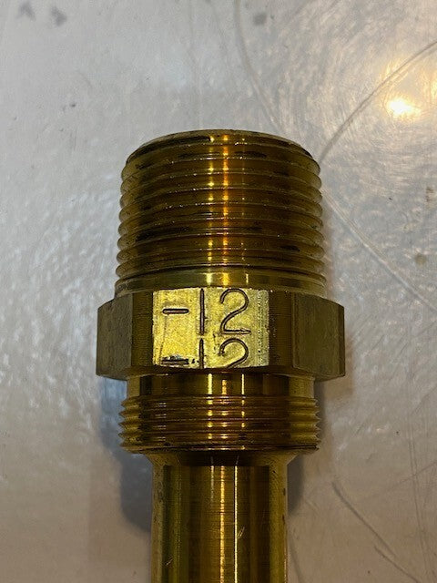 10 Quantity of Hydraulic A-12 Hex Fittings 17mm Nose 15mm ID 27mm Thread 18mm ID