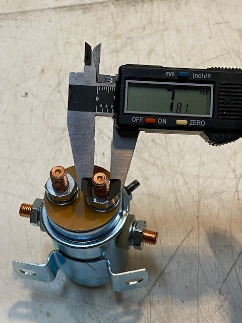 Starter Solenoid Relay 12V | UNI0907 | 42mm OD