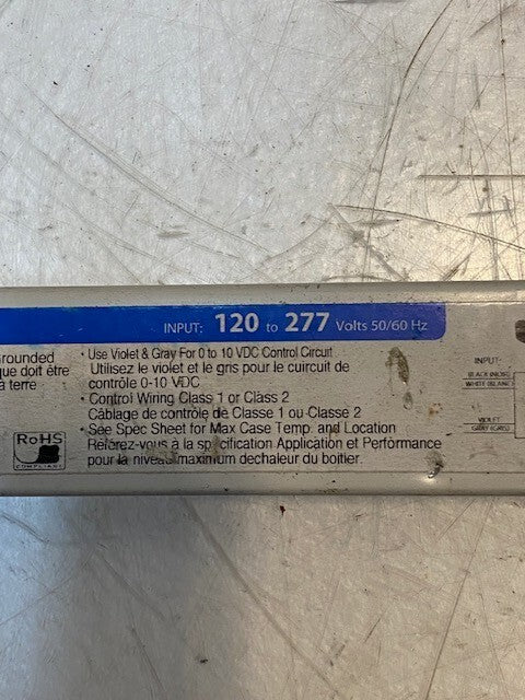 UNIVERSAL EVERLINE LED POWER SUPPLY D10CC55UNVTZ-C DIMMABLE LED DRIVER
