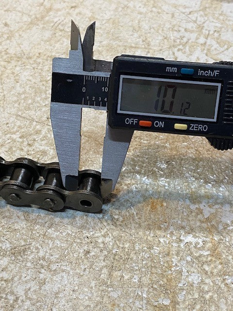 FR 50 China Riveted Roller Chain 66" Long Power Transmission Drive Chain