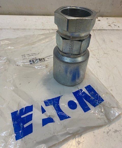 Eaton Weatherhead 43024U-624 Hose End Female Swivel 4-Wire Fitting 1-1/2" JIC