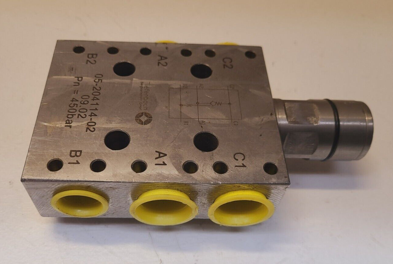 Tiefenbach Solenoid Valve 05-204114-02 | 09.02 | Pn 450 Bar