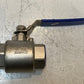 Southwest Valve Stainless Steel Full Port Ball Valve 1-1/2" 316 2000WOG