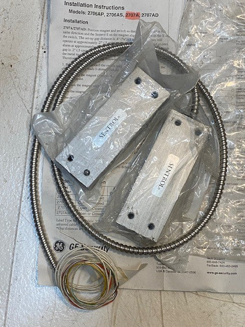 Edwards Signaling Sentrol Switches 2707A-L High Security Armored Cable