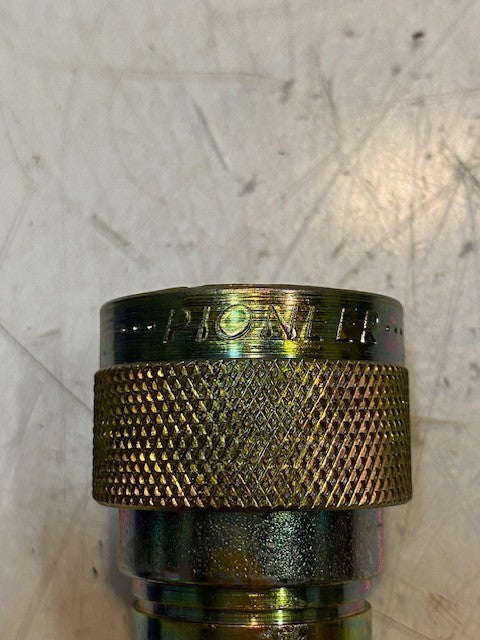 Pioneer Hydraulic Quick Disconnect Female Coupler 37mm OD 18mm Bore