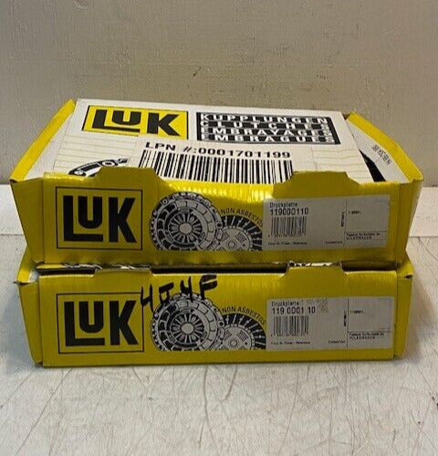 2 Quantity of LuK Clutch Pressure Plates for Volkswagen 119000110 (2 Quantity)