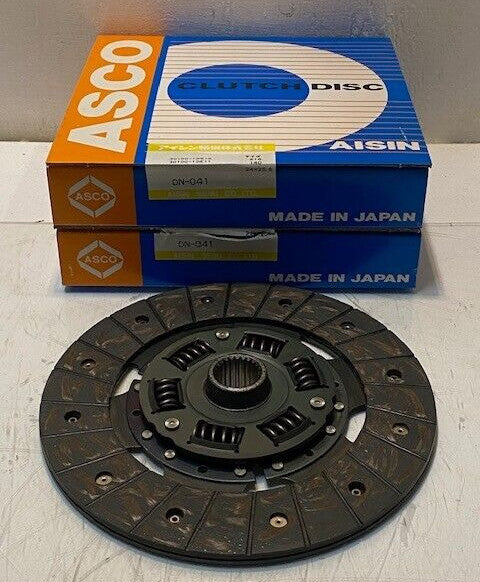 2 Quantity of ASCO Aisin DN-041 Clutch Discs 24-Teeth 8-3/8" Dia. (2 Quantity)