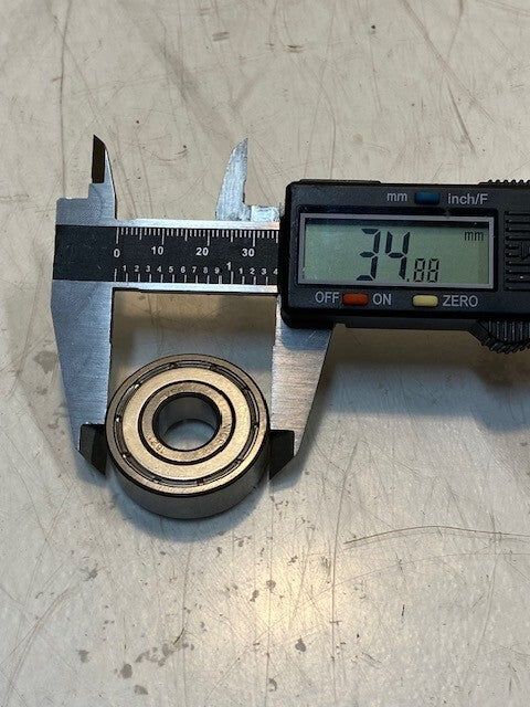 9 Quantity of NICE Ball Bearings 1621DSTNTG18 | 35x12x11mm (9 Quantity)