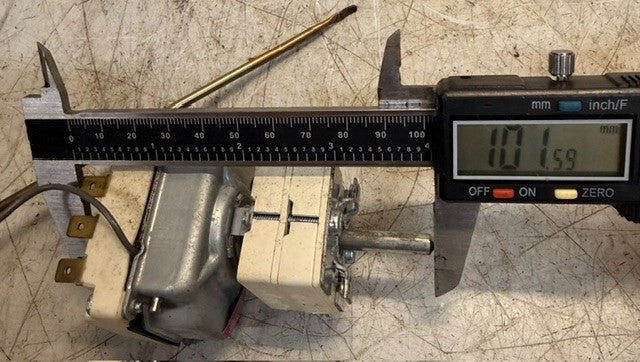Mechanical Capillary Thermostat 3-Phase EGO 55.40653.020 Temperature Control