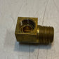 Weatherhead 90 Degree 1/2" Brass Inverted Flare Elbow 402x8x8 | 21mm Thread
