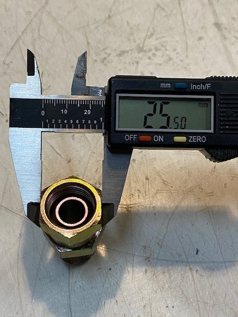 5 Quantity of Hydraulic Swivel Fitting Conversion Adapters (5 Quantity)