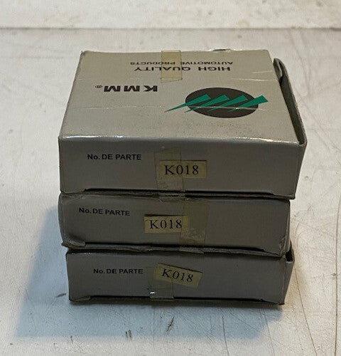 3 Quantity of KMM Bearings K018 | C-07.01 | 63mm OD 38mm Bore (3 Quantity)