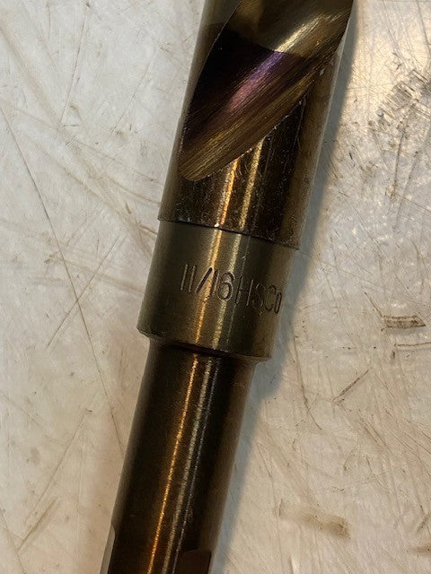 2 Qty of S&D Drill 11/16” HSCO 6” O.A.L. 1/2” Shank Cobalt Machine Tool (2 Qty)