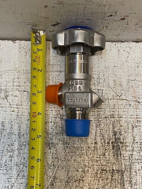 Fuel Tank Valve 098366 | CGA350 | TGSB 316L | 00/93741