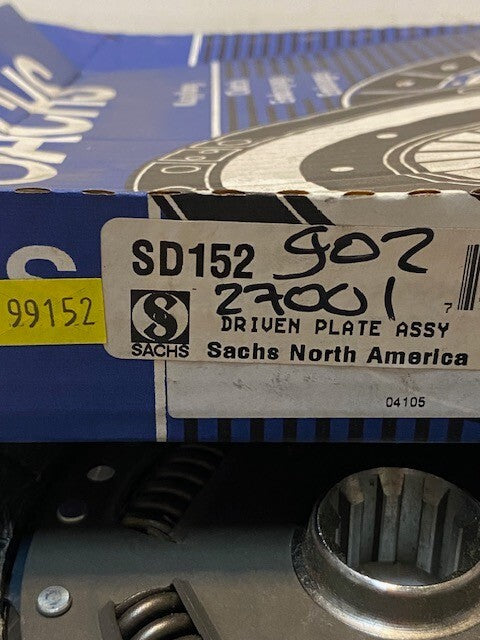 Sachs SD152 Clutch Friction Disc 1861543535 | 29mm Bore 8-3/8" Dia.