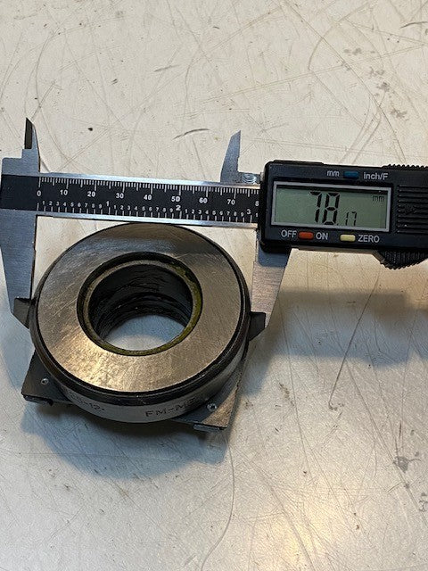 Clutch Release Bearing FM-MEX 1625-12 | 37mm Bore 78mm OD