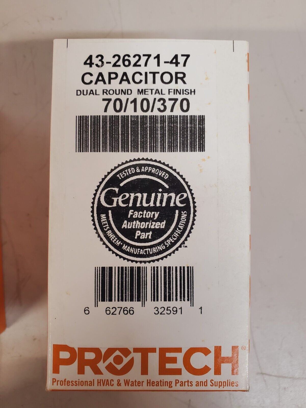 2 Quantity of Protech Capacitors 43-2671-47 | 43-25133-23 (2 Qty)