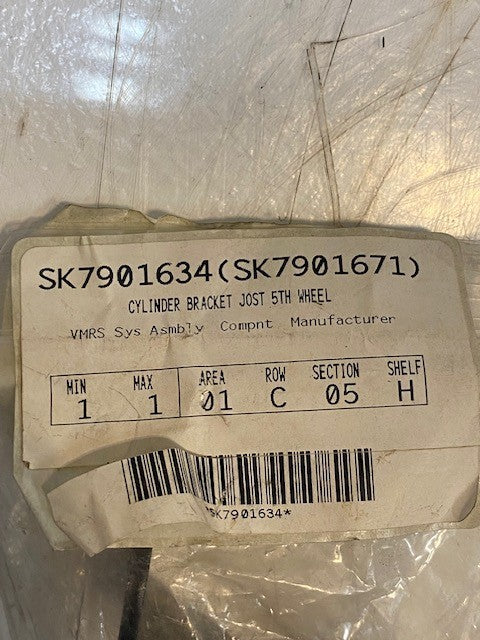 5 Quantity of Jost 5th Wheel Cylinder Brackets SK7901634, SK7901671 (5 Qty)