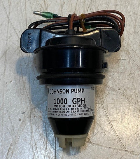 Johnson Pump 1000 GPH Model 2851 Motor Replacement Cartridge Pump 12 Volt